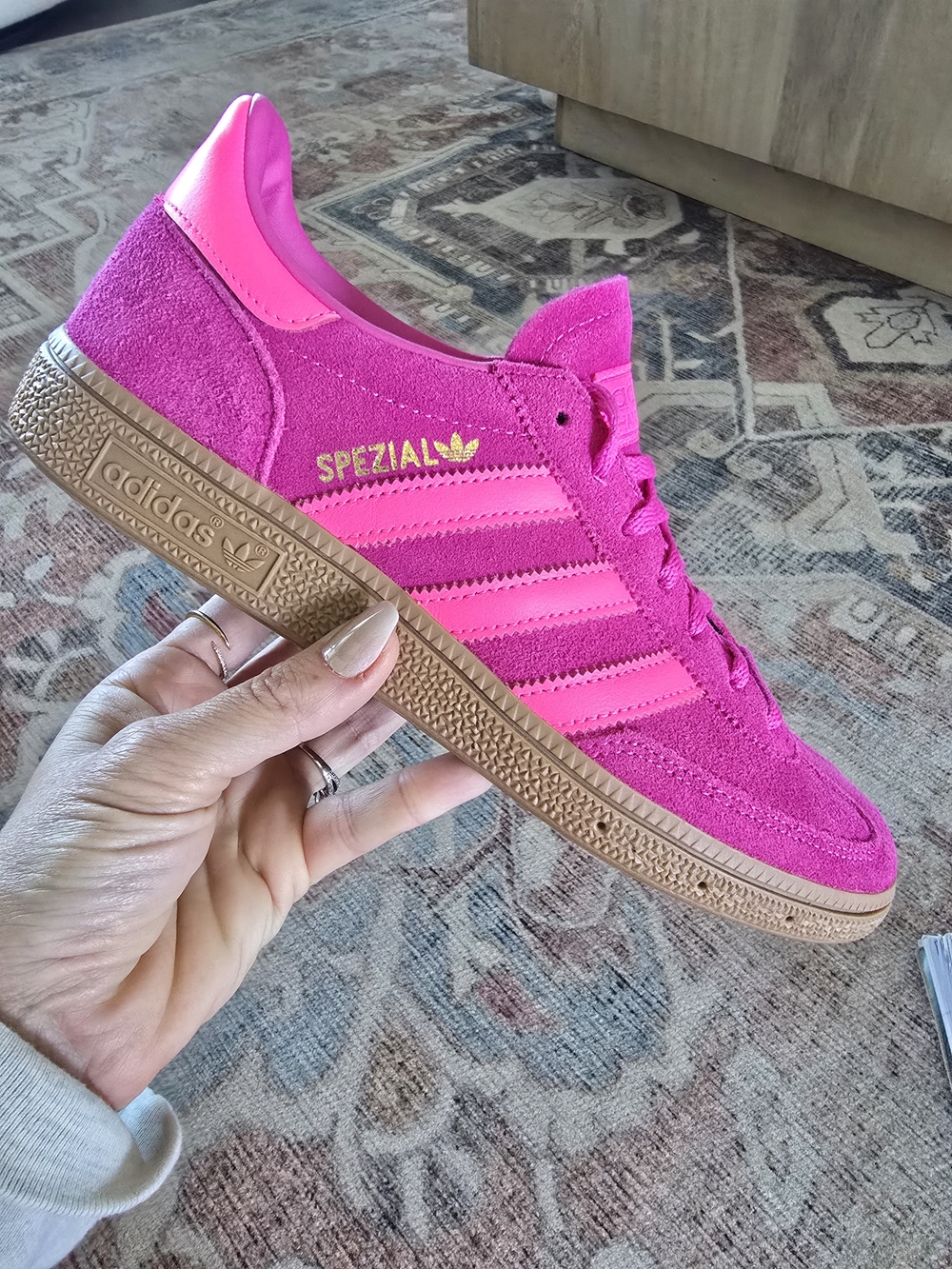Adidas Samba Pink Suede Sneaker